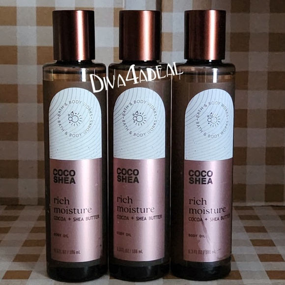 3x Bath & Body Works COCO SHAE Rich Moisture Body Oil - Picture 1 of 2